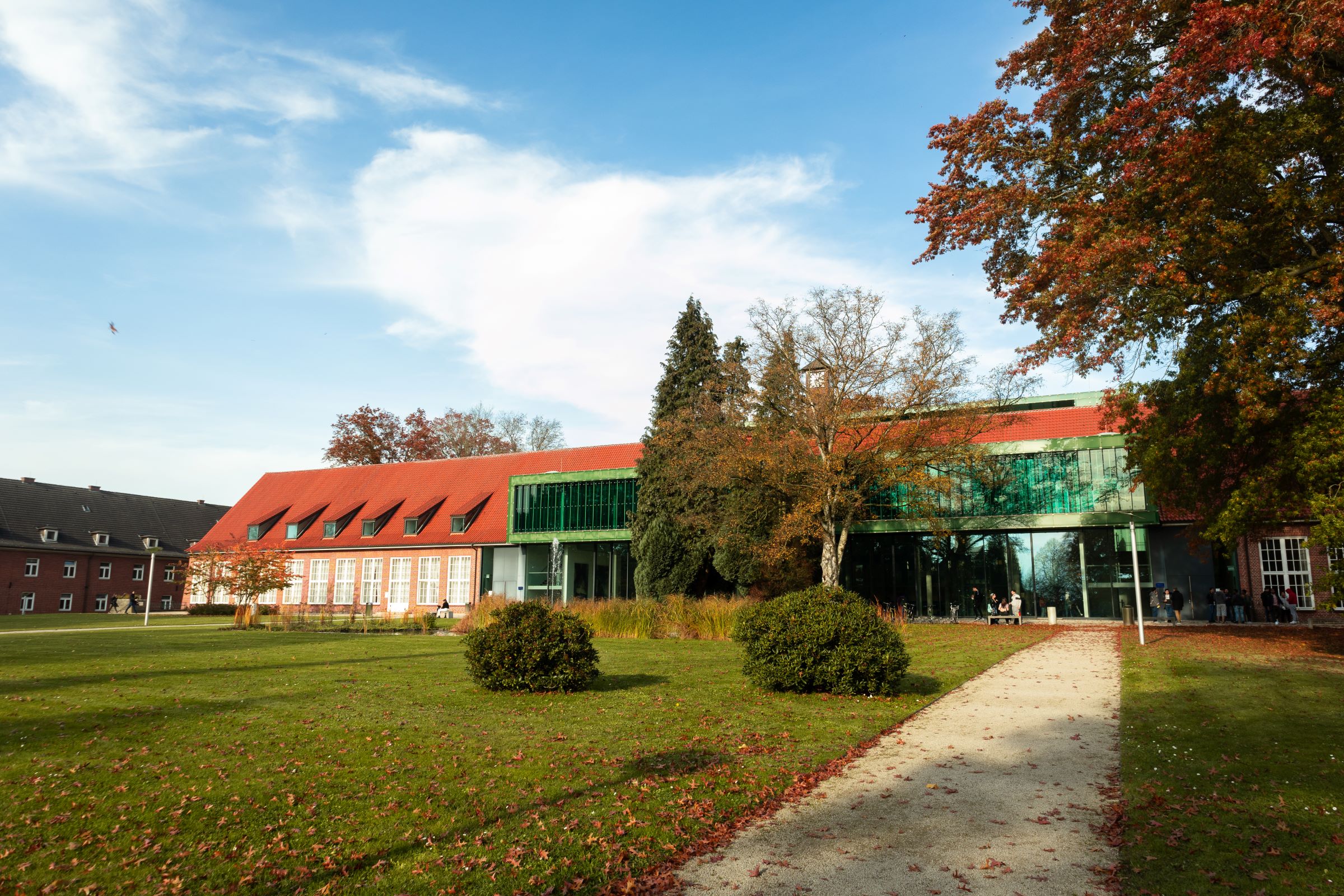 The IRC building on Constructor University's campus