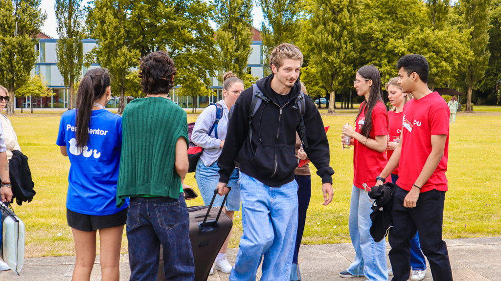 Group of Constructor university students