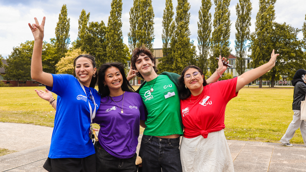 Group of students at Constructor University