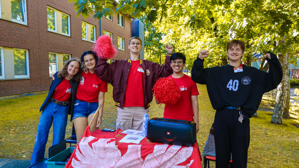 Group of Constructor university students