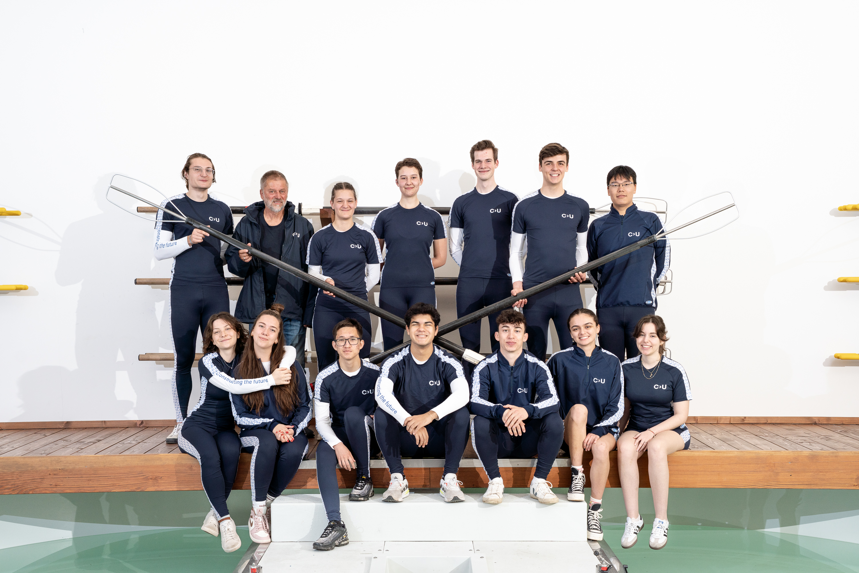 The student rowing team at Constructor University