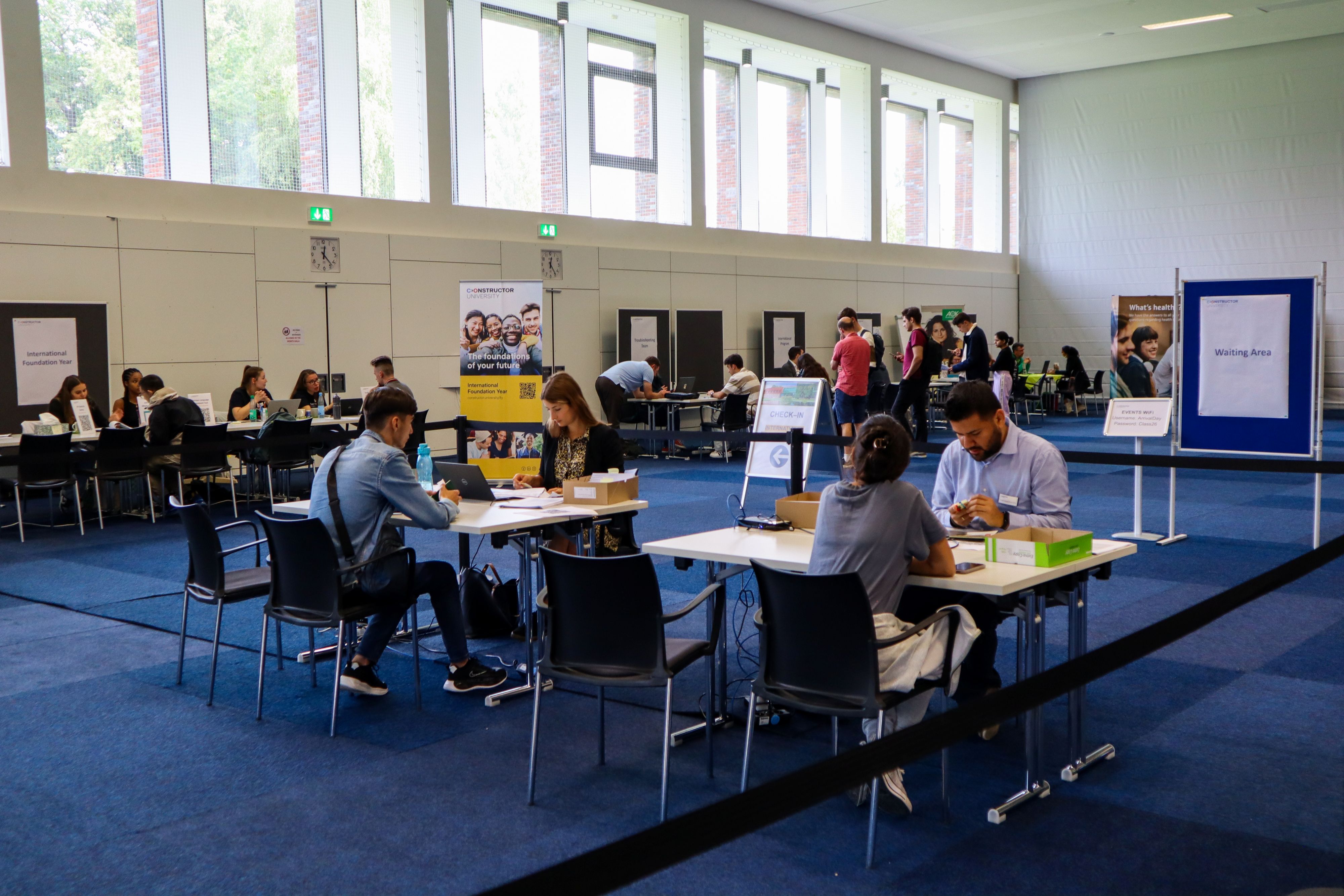 group of constructor university students