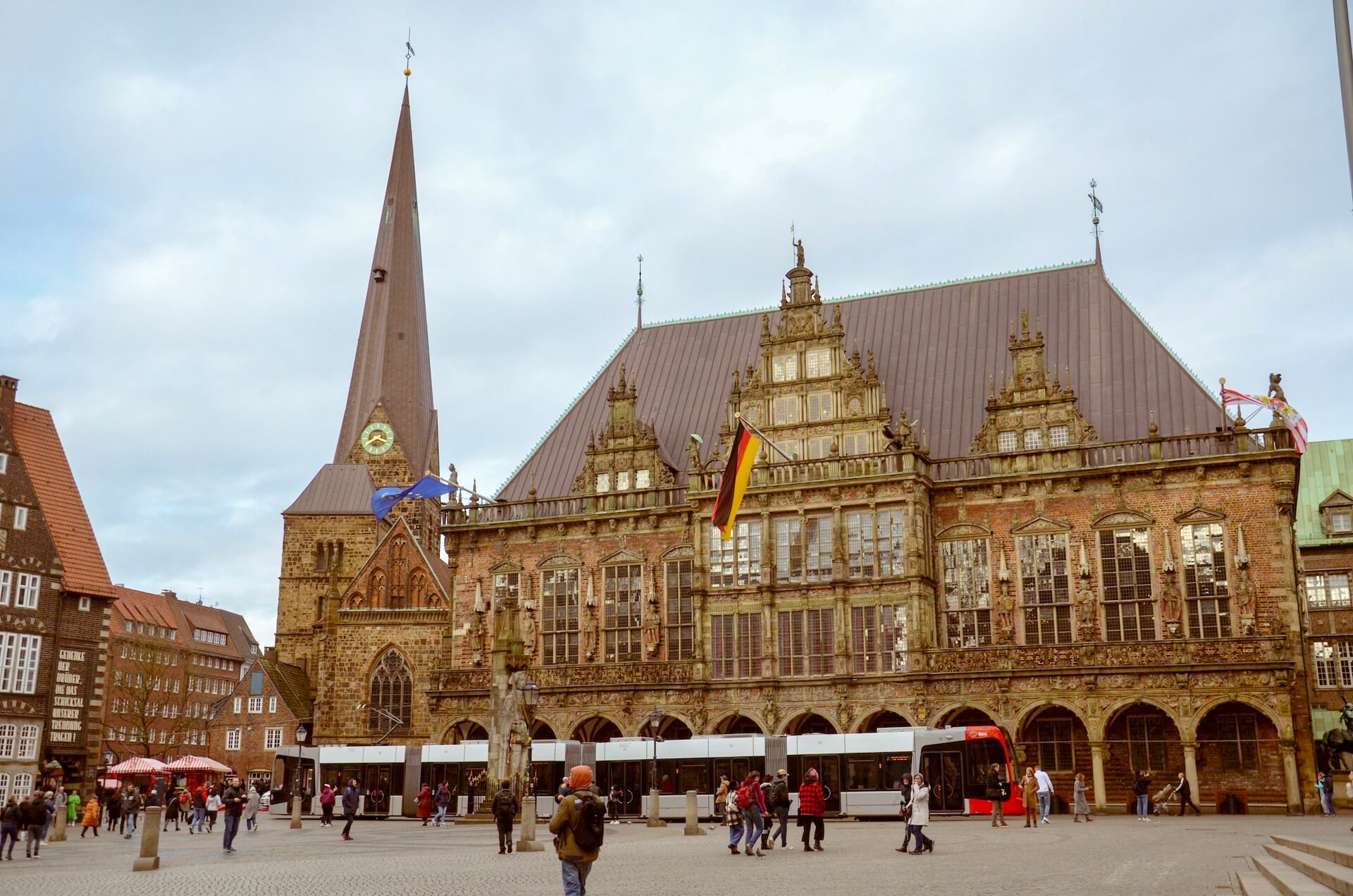 Bremen Marktplatz and Rathaus