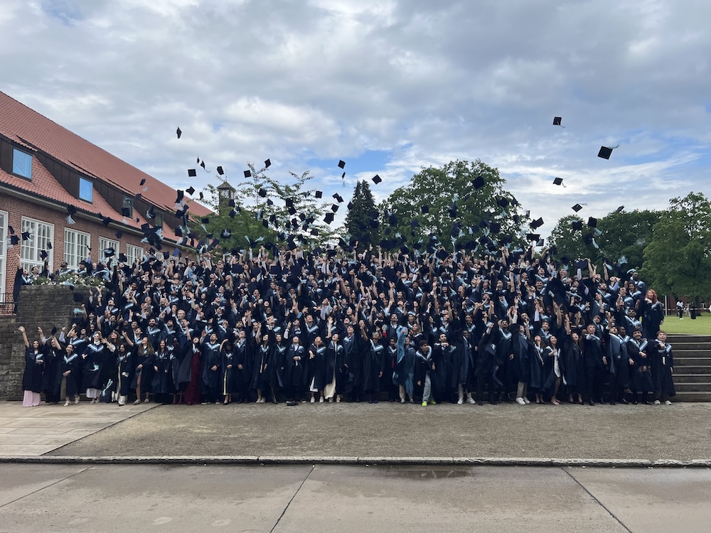 Graduation Hat Toss 2026