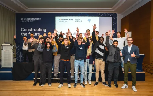 Participants of the BMW Hackathon at Constructor University