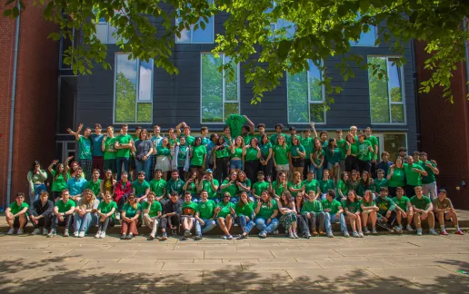 Group Photo of College 3 students