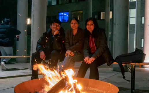 Nordmetall Students at the Christmas Market