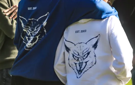 Spectators from Mercator College at Unigames