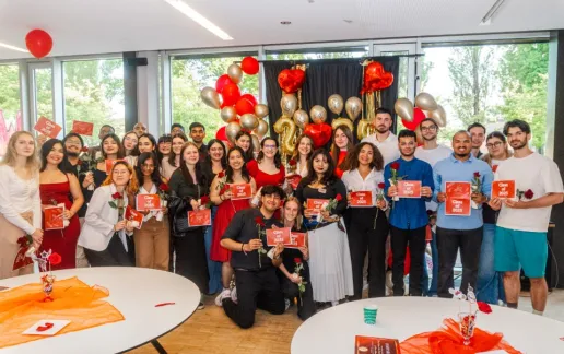 Group Photo at Krupp College Gala Night