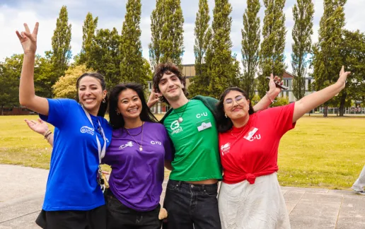 Group of Constructor university students