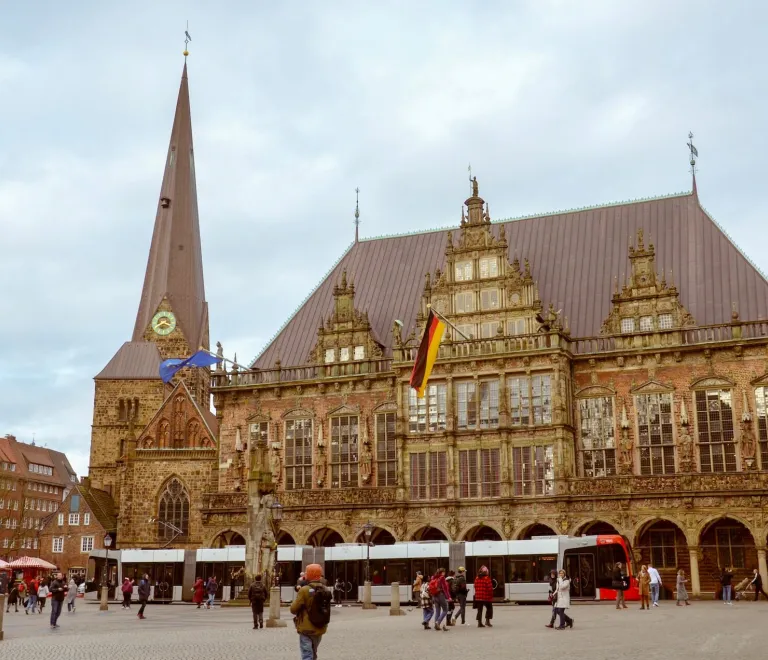 Bremen Marktplatz and Rathaus