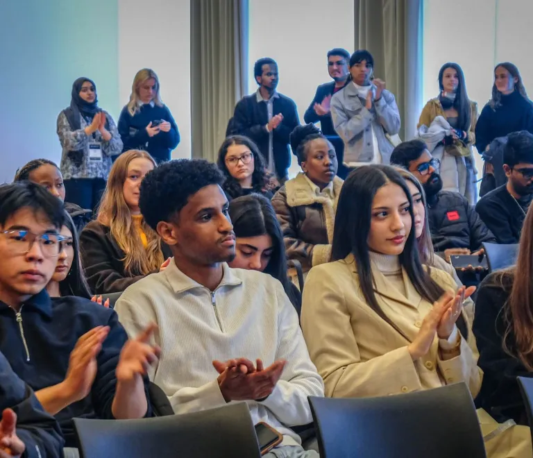 Students in the IRC Conference Room