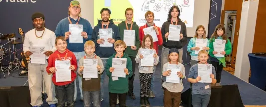 Youth research competition concludes at Constructor University, KUKA Assembly & Test, Jugend forscht