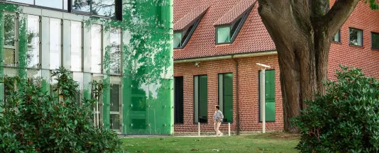 Picture taken behind the IRC (Library) – Constructor University Campus