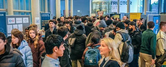 Constructor University students interact with companies, NGOs, alumni and others at Career Days 2026.