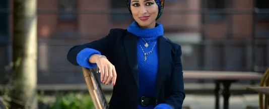 Dr. Radwa Khalil, Neuroscientist with Constructor University. (source: die Zeit)