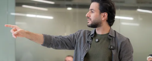 Hashem Al-Ghaili, class of 2015, then a molecular biology student, now a global science communicator.