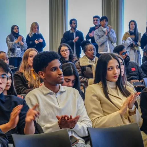 Students in the IRC Conference Room