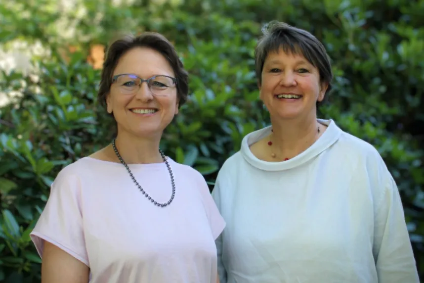 Image of Prof. Sonia Lippke and her coauthor Christiane Smidt