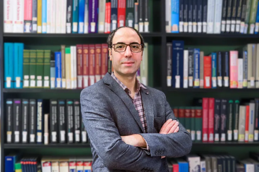 Heisenberg Professorship recipient Dr. Abbas Saberi at Constructor University.