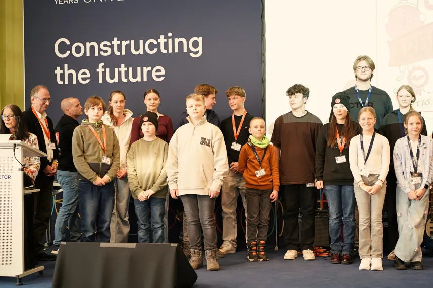 Prizes were awarded to winning projects at the Jugend Forscht science competition