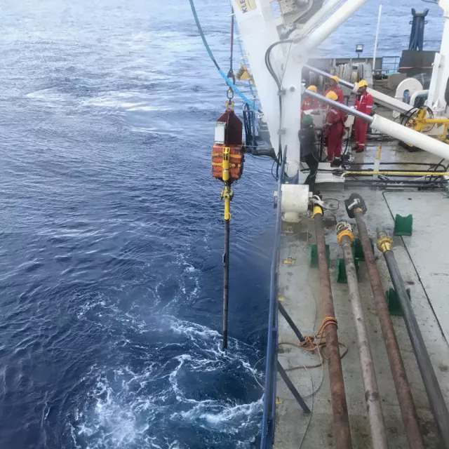 Research off the coast of Brazil
