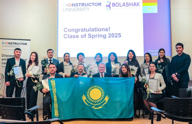 Participant of the Bolashak Graduation Ceremony