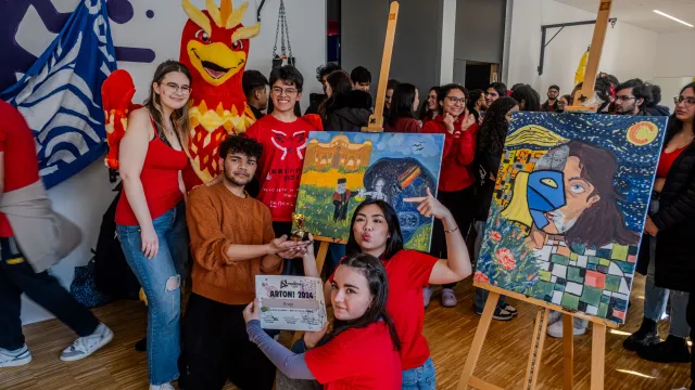 Students at the Arton Festival