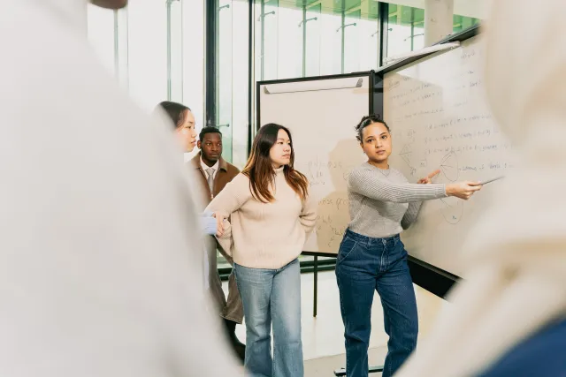 Group of Constructor university students
