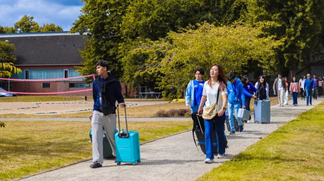 Group of Constructor university students