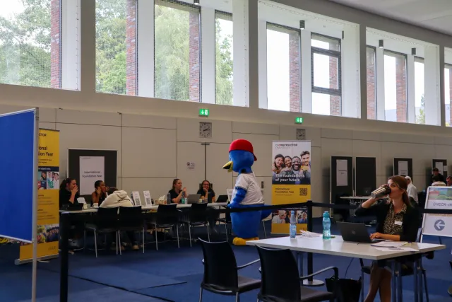 Group of Constructor university students