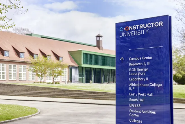The IRC building on the Constructor University campus