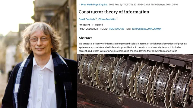 Constructor Theory of Information